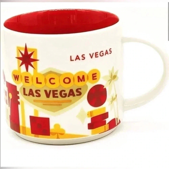 Starbucks Las Vegas You Are Here 2015 Collection Coffee Tea Mug - Picture 1 of 6